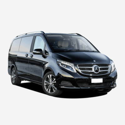 Mercedes-Benz V-Class luxury van included in Queensland Chauffeurs’ premium fleet for airport transfers and chauffeur services in Brisbane & Gold Coast — combining elegance and versatility for VIP group travel, weddings, and private bookings.